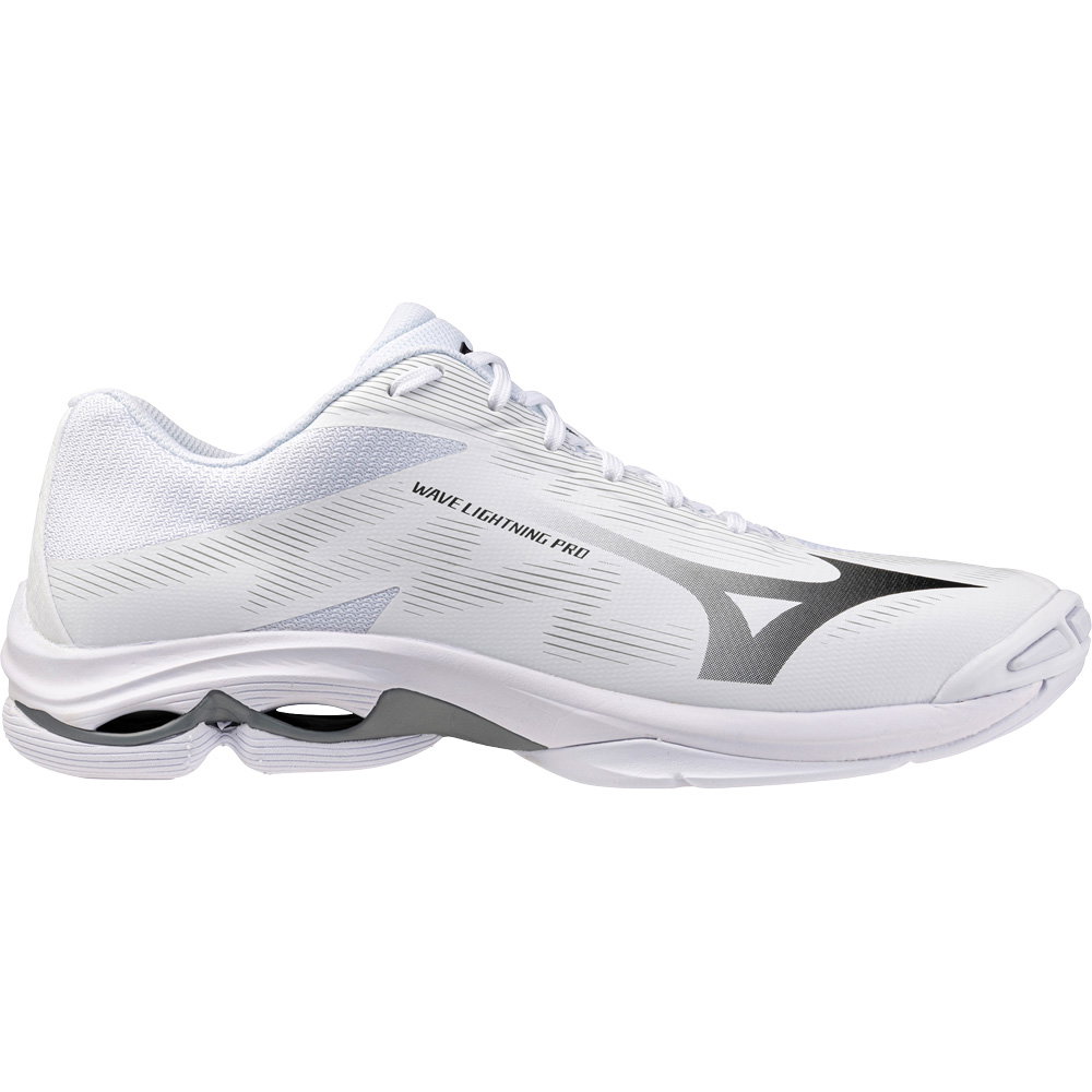 Mizuno - Wave Lightning Pro Hallenschuhe Herren weiß