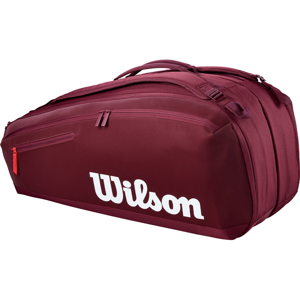 Wilson - Defyer 9 Pack Racket Bag Tennistasche burgund