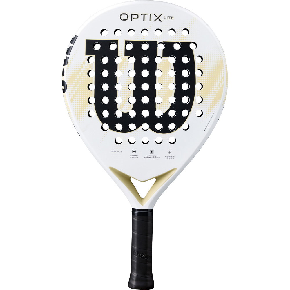 Raquette de padel Wilson Optix V2 Lite 2026 Blanc Raquette de padel Wilson Optix V2 Lite 2026 Blanc