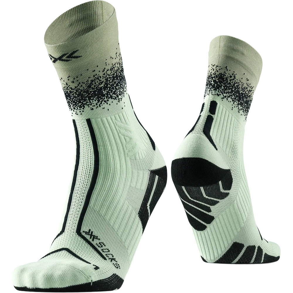 X-Bionic - X-Socks Trailrun Terraskin Perform Laufsocken digital lime