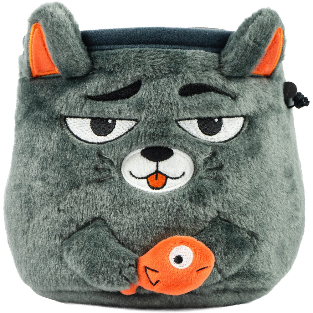 YY Vertical - Chalk Bag Katze grau