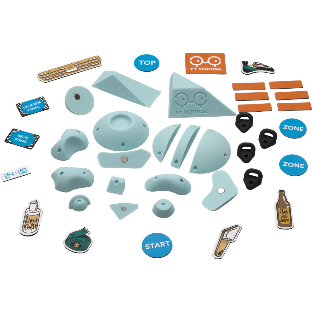 YY Vertical - Magnet RouteSetter Boulder blau
