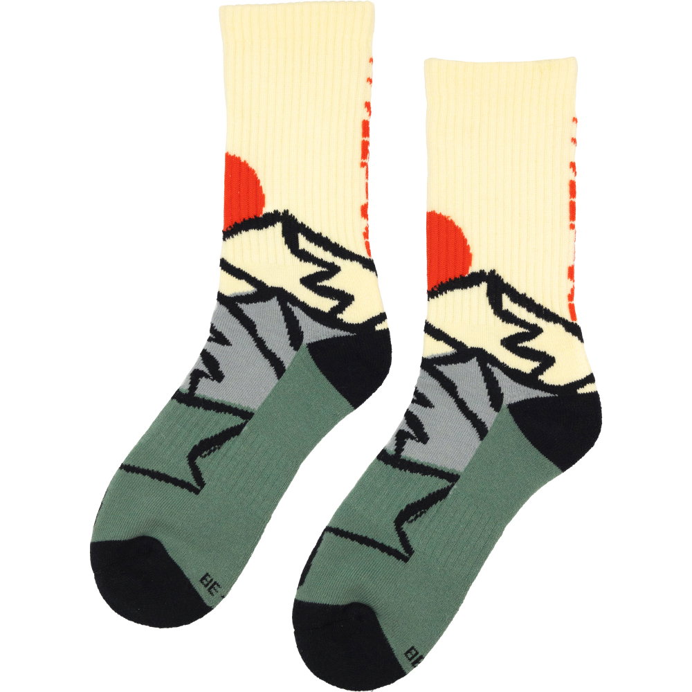 YY Vertical - Mountain Origins Rock Medium Socken beige