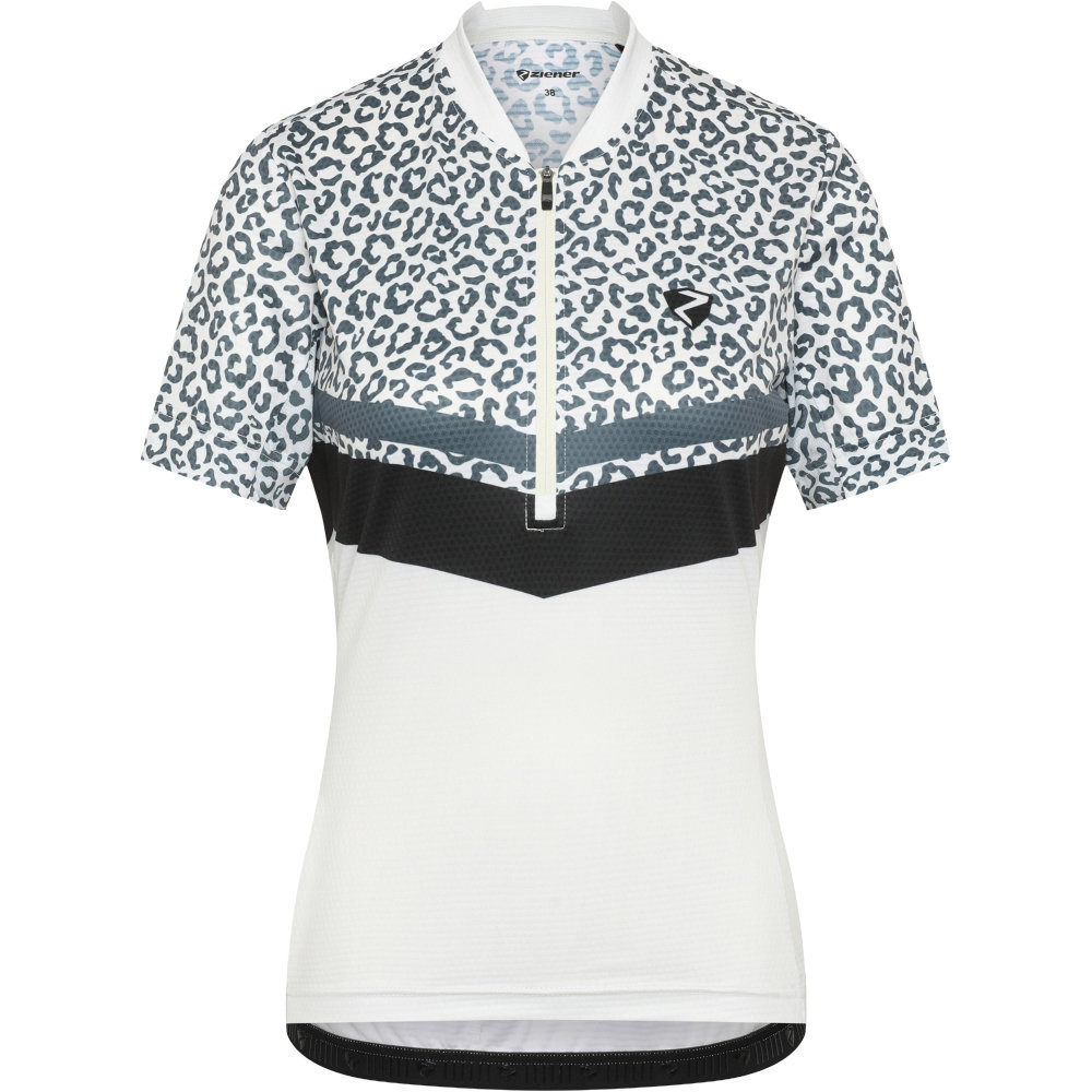 Ziener - Naladia Radtrikot Damen white fog