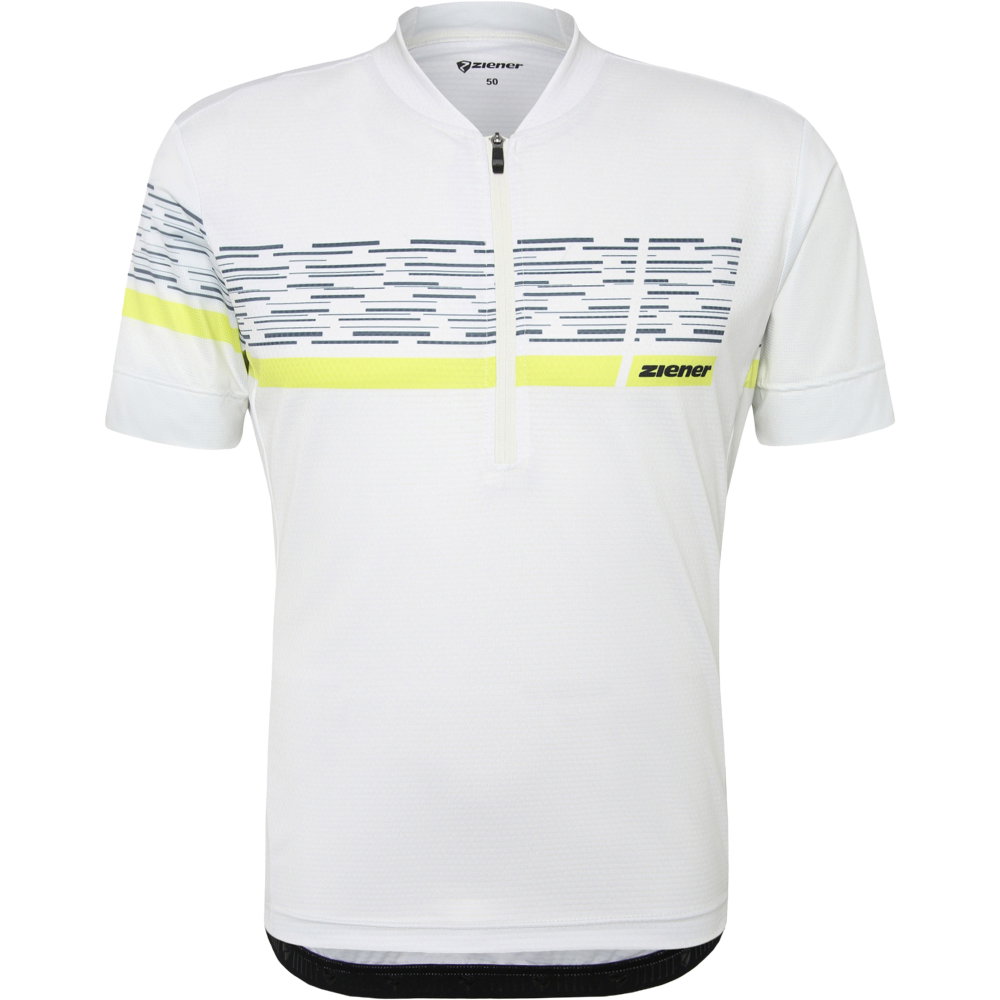 Ziener - Nemic-Z Radtrikot Herren white fog