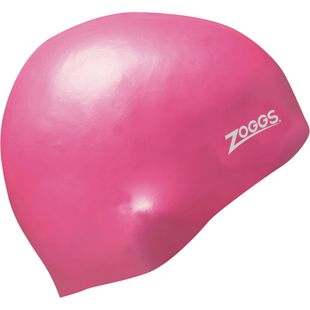 Zoggs - Easy fit Silicone Badekappe Damen pink