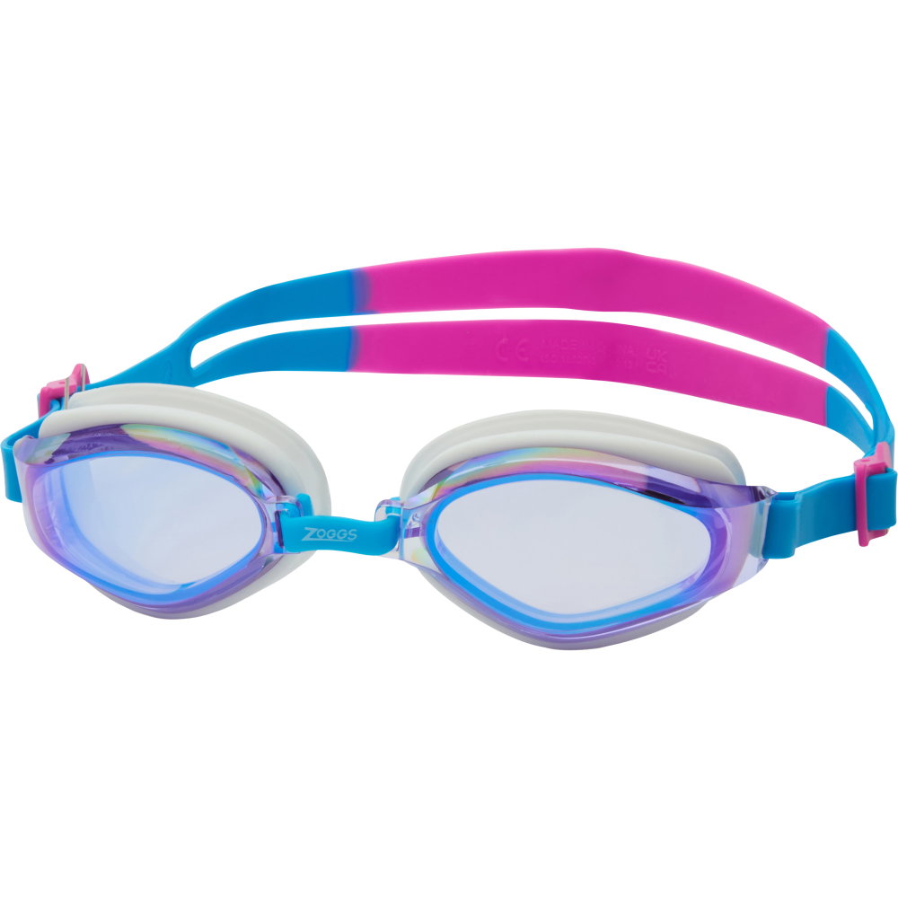 Zoggs - Endura Max Titanium Schwimmbrille pink turquoise mirrored purple