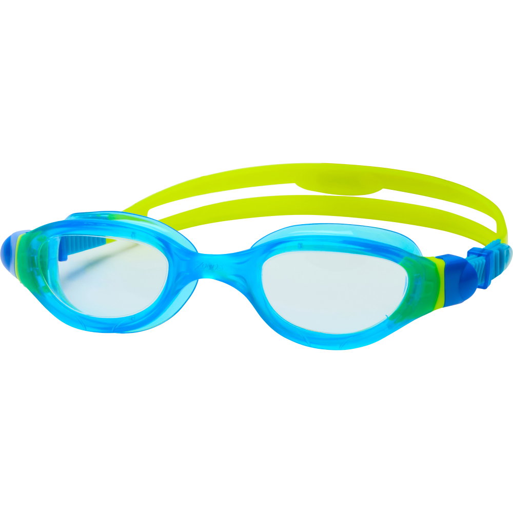 Zoggs - Phantom 2.0 Junior Schwimmbrille Kinder light blue lime clear