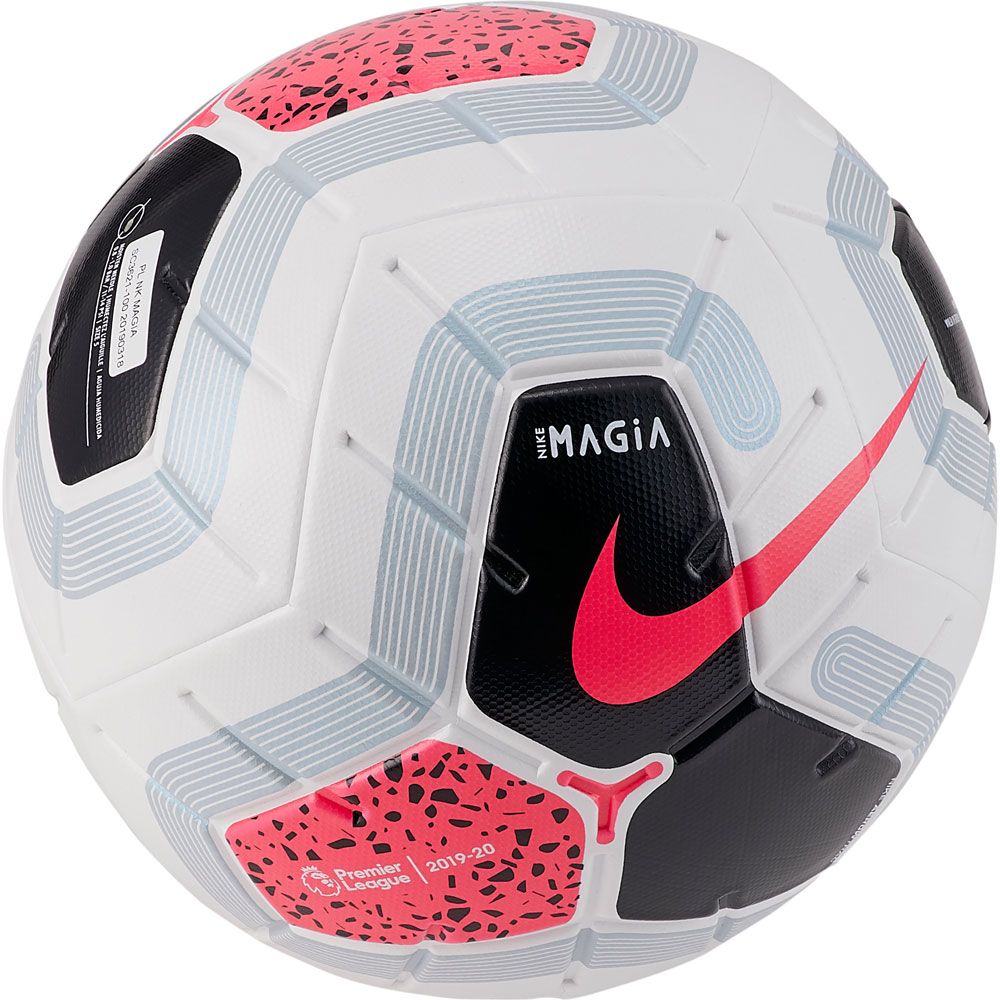 Nike - Premier League Magia Soccer Ball white black cool grey racer pink at  Sport Bittl Shop