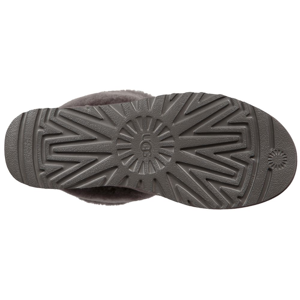 Ugg Fluff Mini Quilted Boots Women Charcoal At Sport Bittl Shop