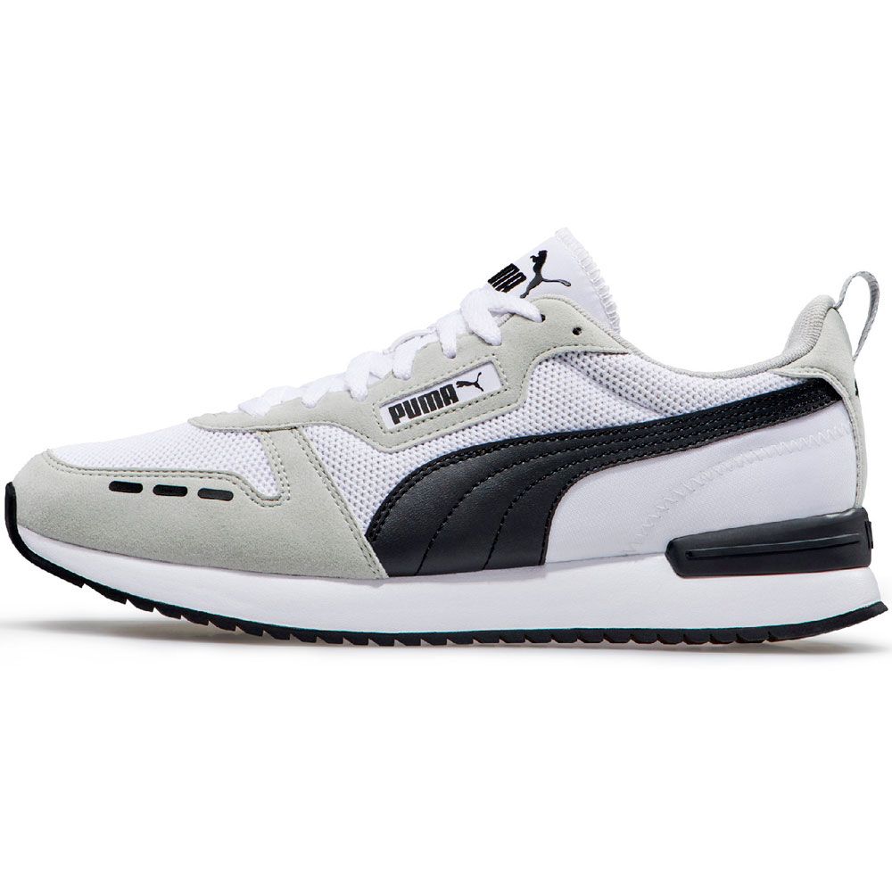 R78 Sneaker Men puma white gray violet 