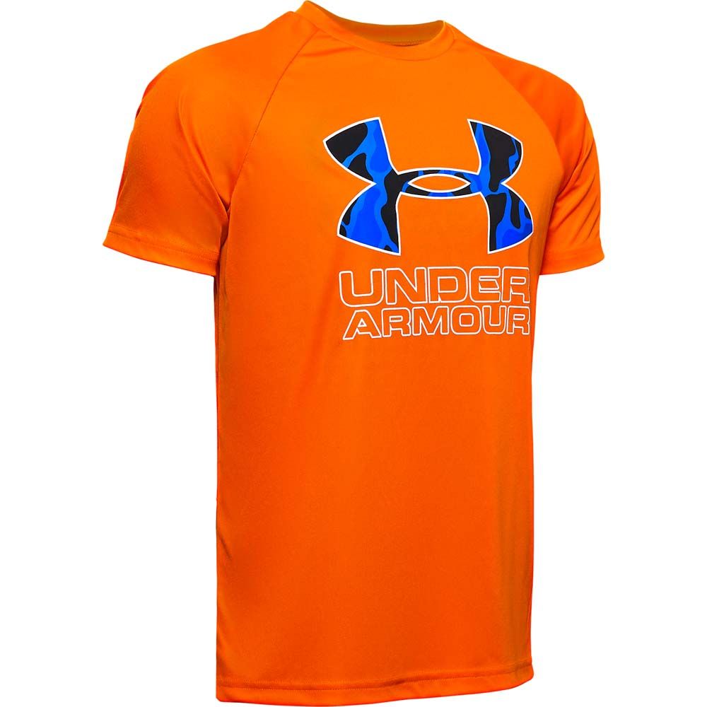 under armour tech t shirt orange