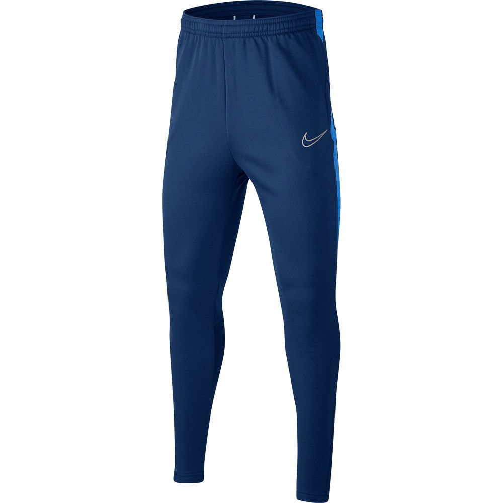 nike academy track pants blue