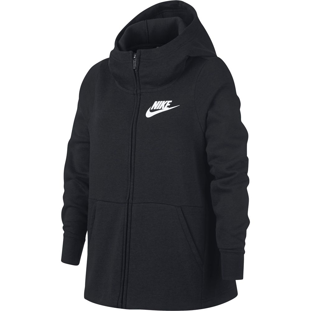 black nike jacket hoodie