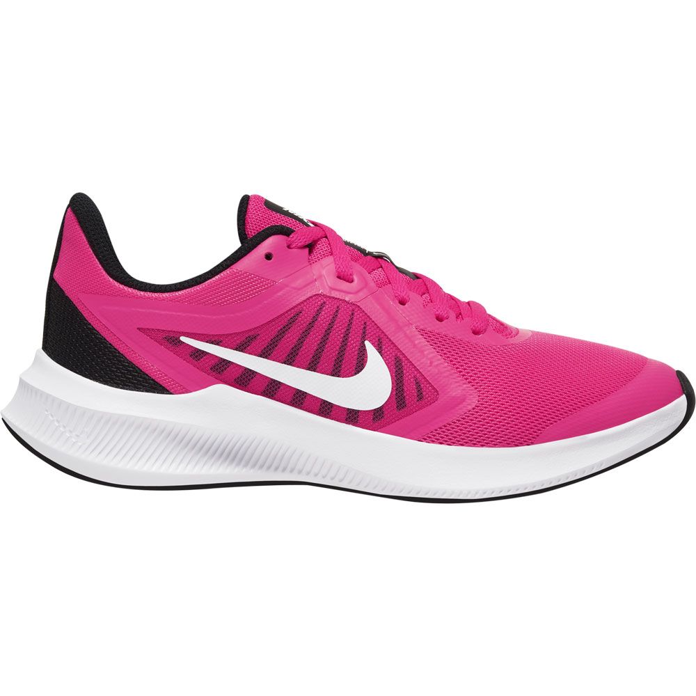 nike downshifter black and pink