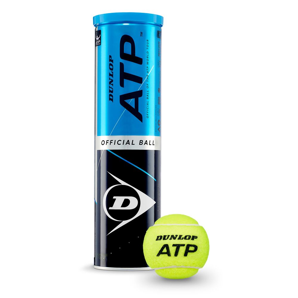 Dunlop D Tb Atp Official Tennis Balls Set Of 4 At Sport Bittl Shop