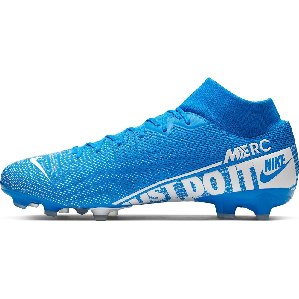 nike blue soccer shoes