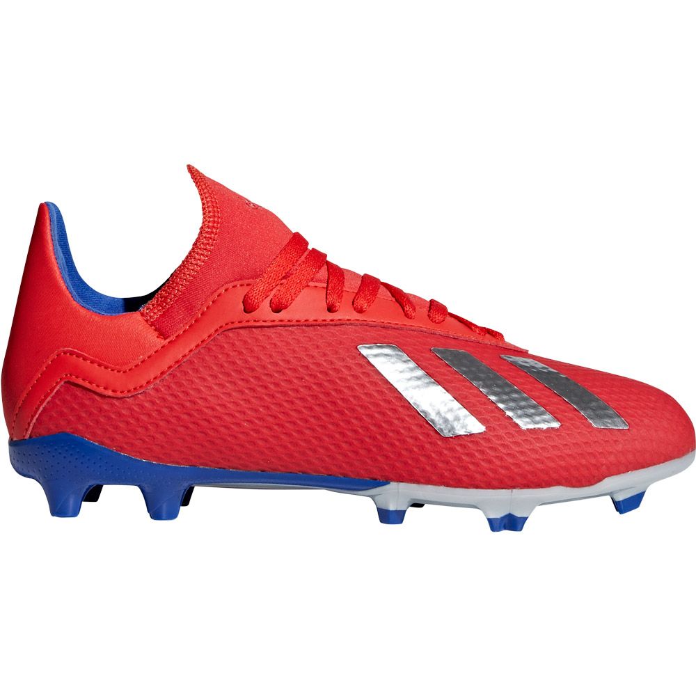 red football boots kids