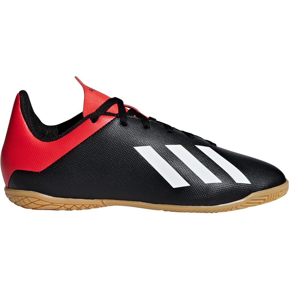 adidas - X Tango 18.4 IN J Football Shoes Kids core black off white active  red at Sport Bittl Shop