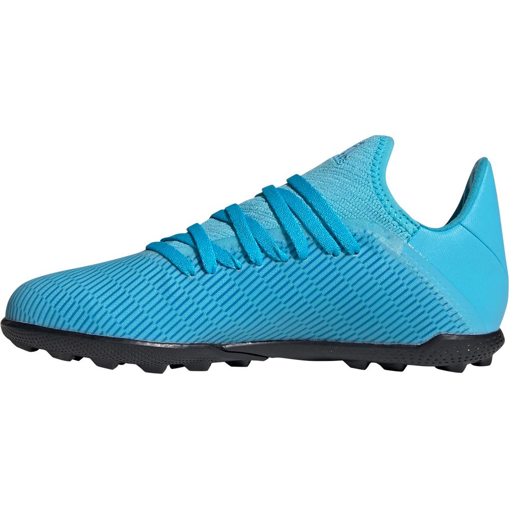 adidas - X 19.3 TF Football Shoes Kids bright cyan core black 