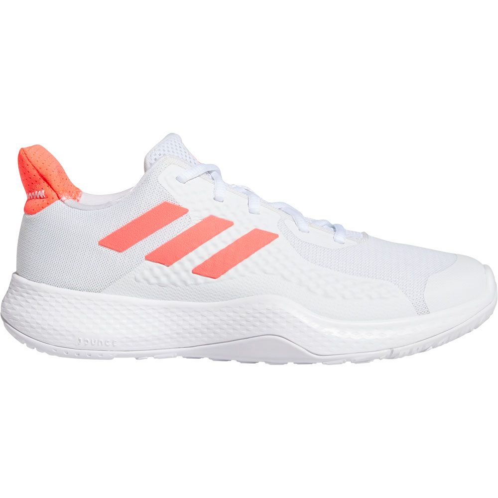 adidas - FitBounce Trainers Women footwear white signal pink core black at  Sport Bittl Shop