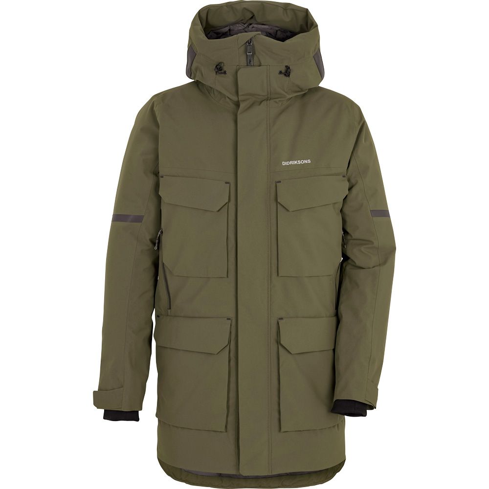 Didriksons - Drew USX Parka Men fog 