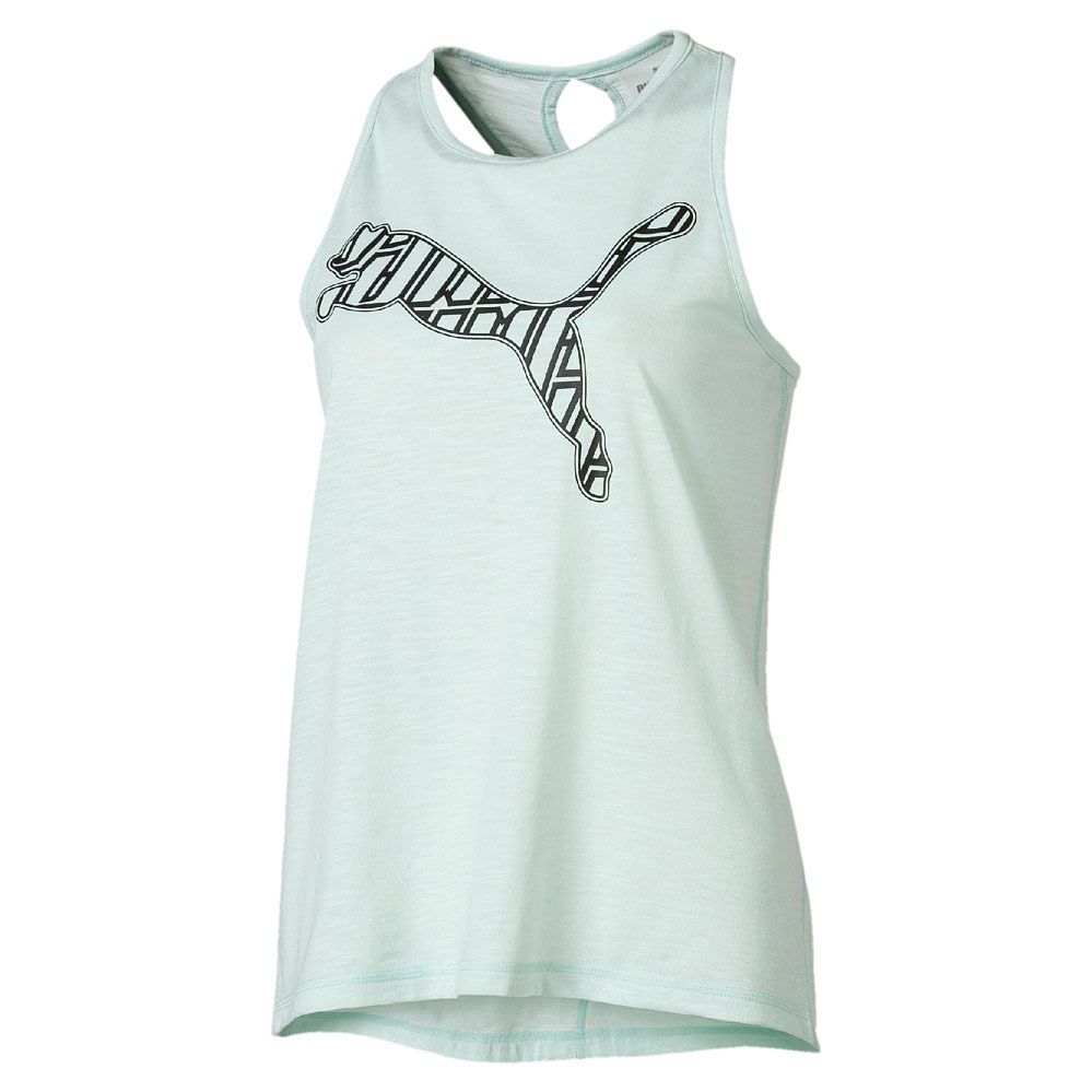 Twist It Logo Tank Top Women fair aqua 