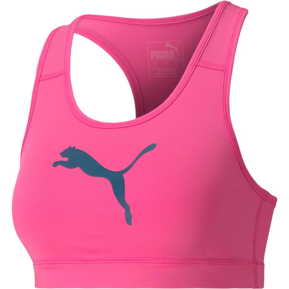 puma pink sports bra