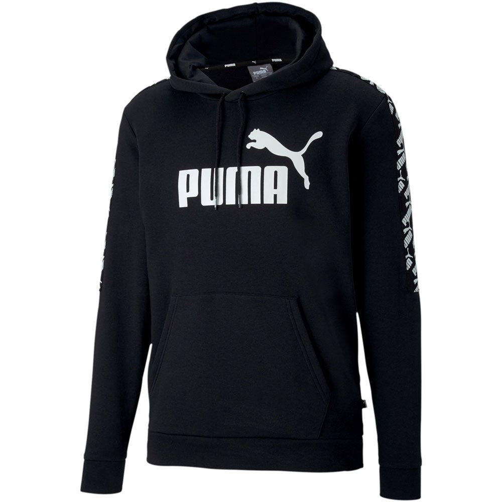 puma black hoodie mens