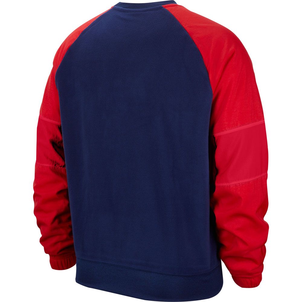 red white and blue nike hoodie
