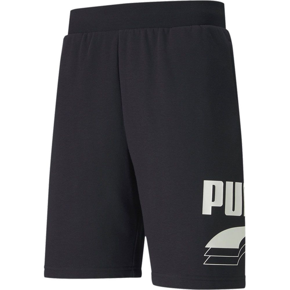puma black shorts mens